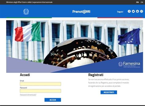 piattaforma prenotami.